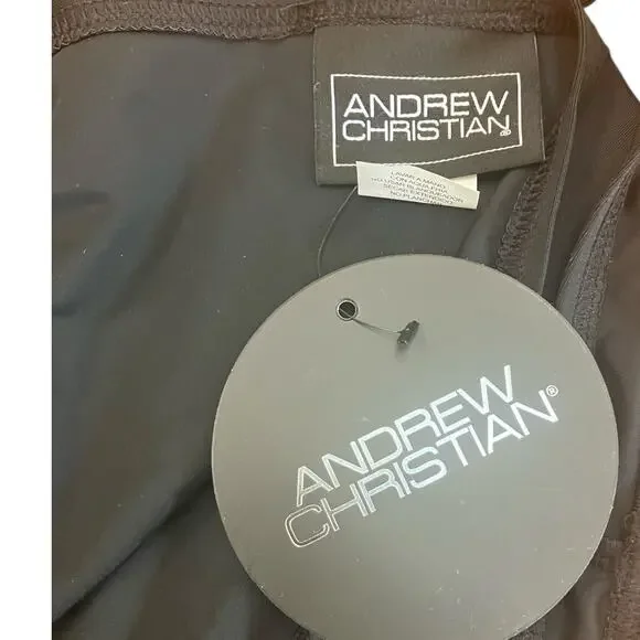 Andrew Christian Wrap Buckle Bikini Black Large - Picture 13 of 13